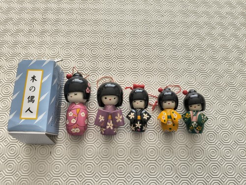 Kokeshi doll ornaments - kokeshi,