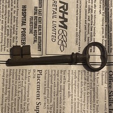 Antique Cast Iron Skeleton Key