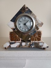 Art Deco Solid Marble Mantle