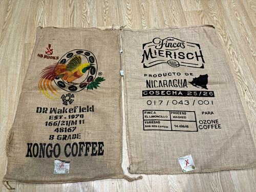 Kongo coffee original - coffee, hessian
