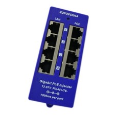 Gigabit Passive PoE Injector