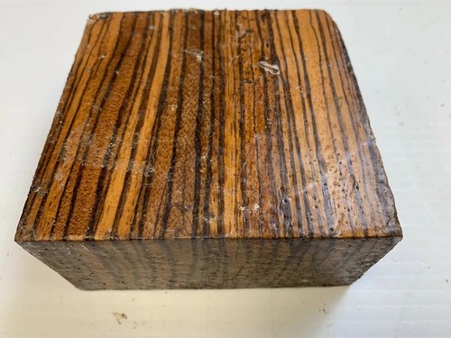 Zebrawood bowl blank turning - bowl,