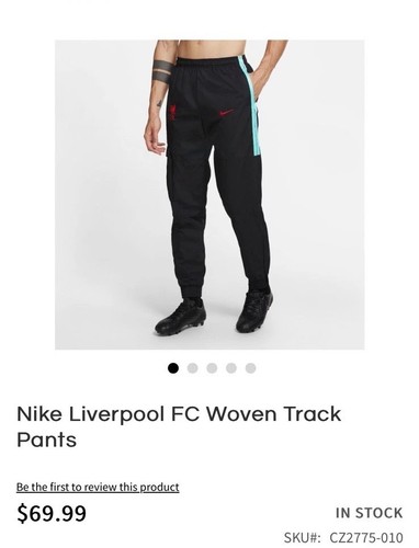 Nike liverpool woven track - nike, fc