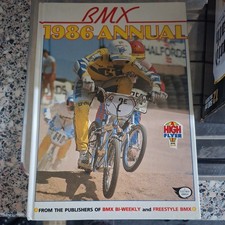 BMX 1986 ANNUAL OLD SCHOOL BMX ORIGINAL 80s VINTAGE BMX HARDBACK BOOK JMC GT MRD