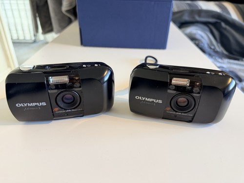 Two olympus mju read - olympus,