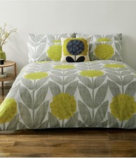 Orla Kiely Blossom Flower King  Duvet Cover Set