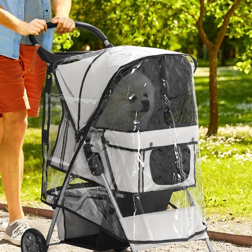 Pet stroller rain cover - rain, for