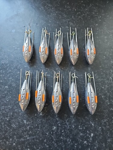 Sea fishing weights 6oz - sea, x10