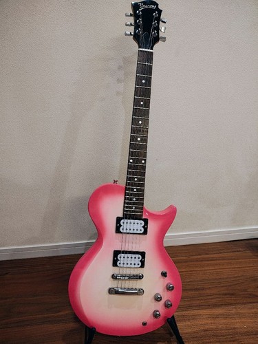 Burny electric guitar pink - electric,