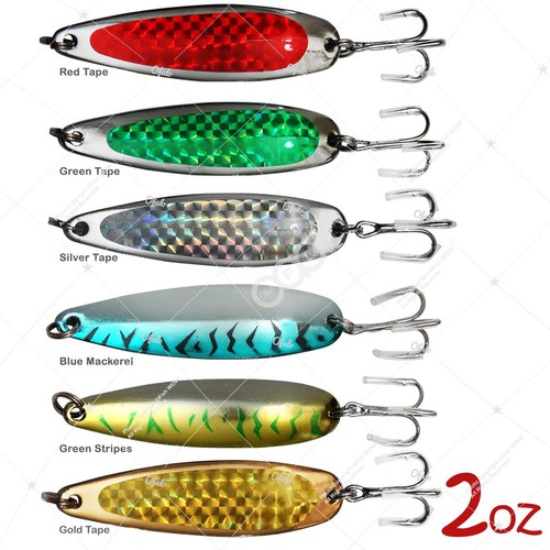 5pcs 2oz metal fishing - 2oz, 6"
