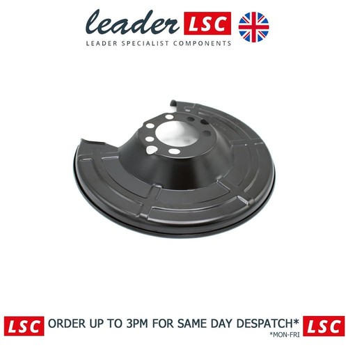 Rear brake disc dust - disc, shield