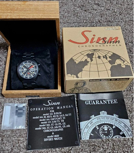 Sinn 142bs lemania 5100 men - 142bs,