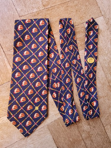 Dunhill silk tie made - made, in
