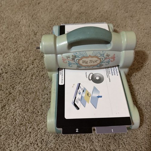 Big shot sizzix - machine, teal