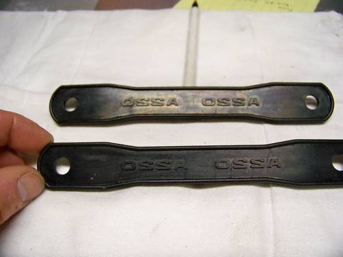 Ossa rubber headlight - rubber,