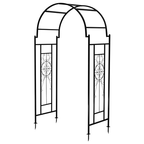 Woodside metal garden - metal, arch