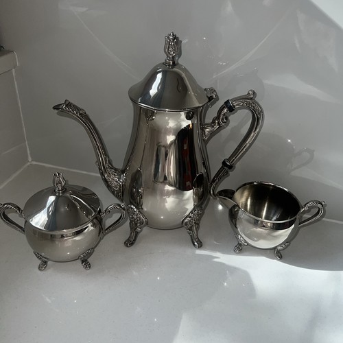 Silver plated coffee pot - ,