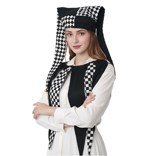Unisex jester hat medieval - unisex,