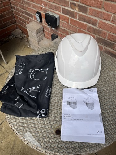 Safety helmet with integrated - with,