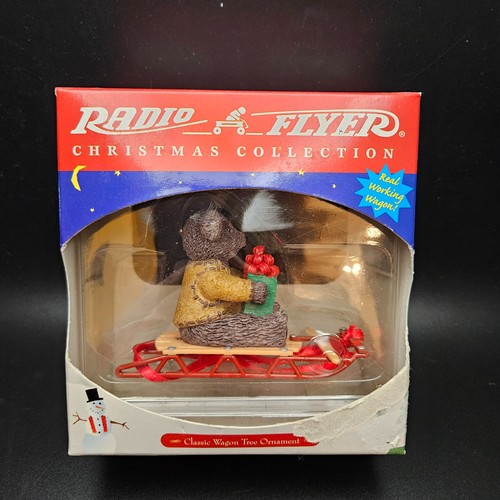 Radio flyer christmas ornament - radio,