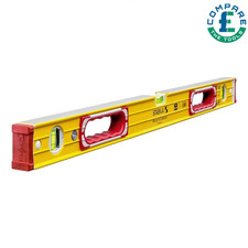 Stabila 196-2-80 800mm / 32" Double Plumb Vial Ribbed Spirit Level - STB196280