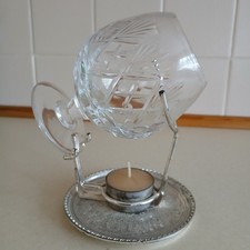 Brandy Warmer Set - Glass With