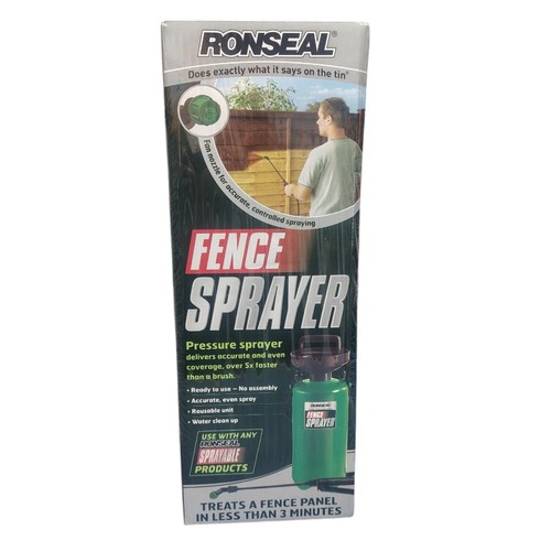 Ronseal fence sprayer - ronseal,