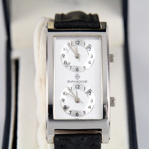 Sandoz dual time men - men's, quartz