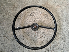 AUSTIN SEVEN OR A40 FARINA STEERING WHEEL WITH ORIGINAL CENTER CAP