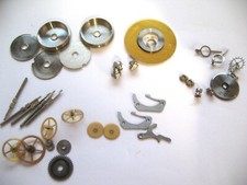 VULCAIN 59 ASSORTED WATCH PARTS