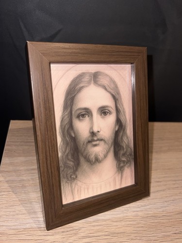 Framed photo jesus 4x6 - photo,