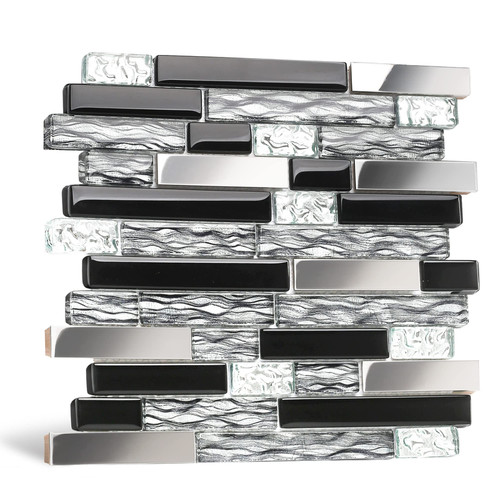 Blujellyfish glass metal tiles - blujellyfish,