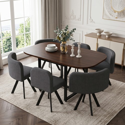 Piece dining table - 7,