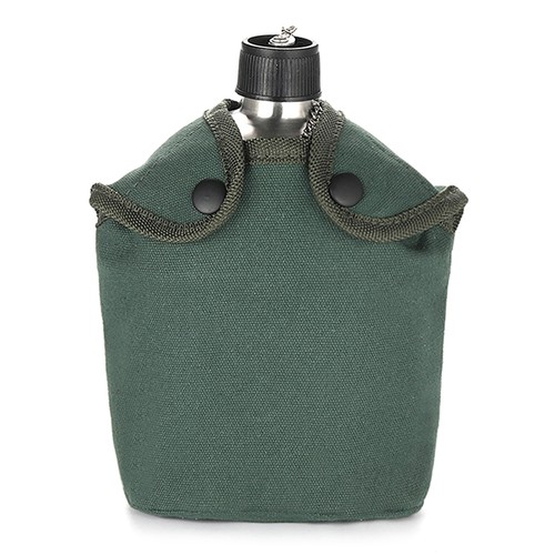2pcs stainless steel canteen - steel,