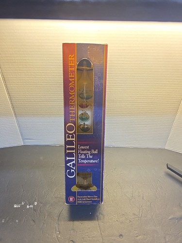 Vintage galileo thermometer - vintage,