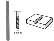 Dremel 9903 3.2mm Tungsten Carbide Cutter Pointed Tip 3.2 mm 