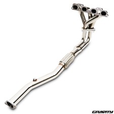 STAINLESS STEEL EXHAUST MANIFOLD DOWNPIPE FOR NISSAN PRIMERA P11 GT 2.0 96-99