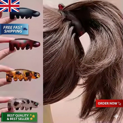 Small banana hair - 4x, hair-clips