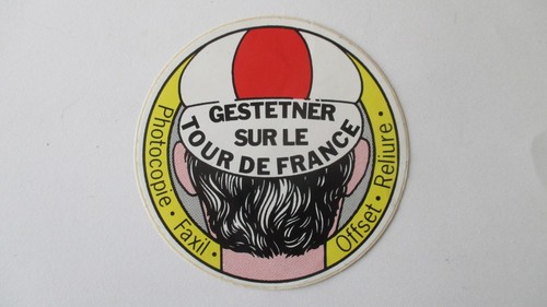 Vintage sticker gestetner tour - vintage,