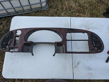 SAAB 900 / 9-3 Wood Dashboard Instrument Walnut Plate Fascia Rare 99-02