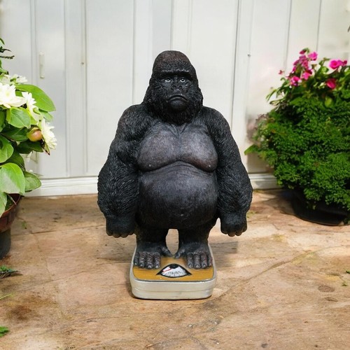 Gorilla ornament weighing - gorilla,