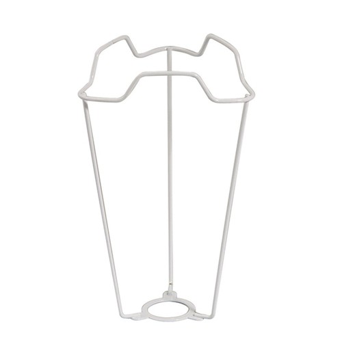 White shade carrier for e27 - white,
