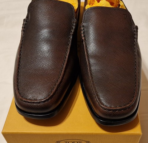 Tods mens brown leather - leather, shoes