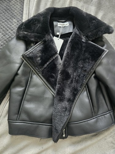 Mango fur lined leather - mango,