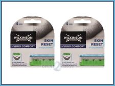 2x Wilkinson Sword Hydro Comfort - Skin Reset - Stubble Men's Razor Blades - 4's