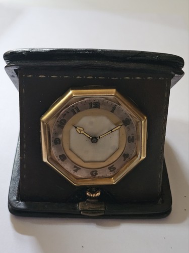 Art deco travel - art, clock
