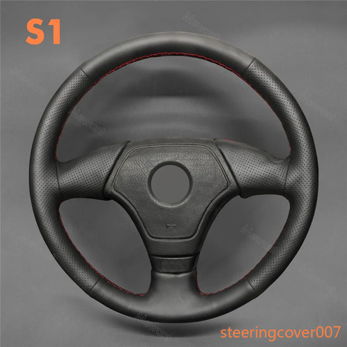 Genuine leather steering - steering, wheel