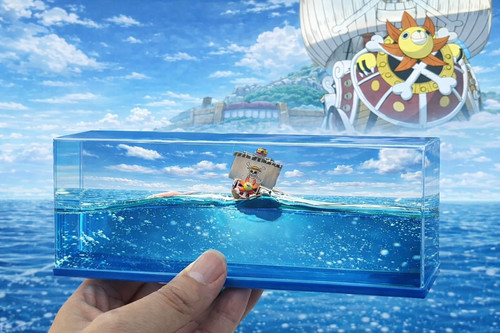 Flowing cruise ship - flowing,