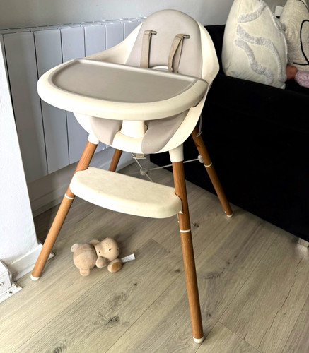 Baby high chair white - baby,