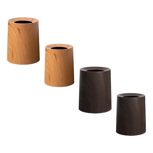 Wood grain trash - trash, without